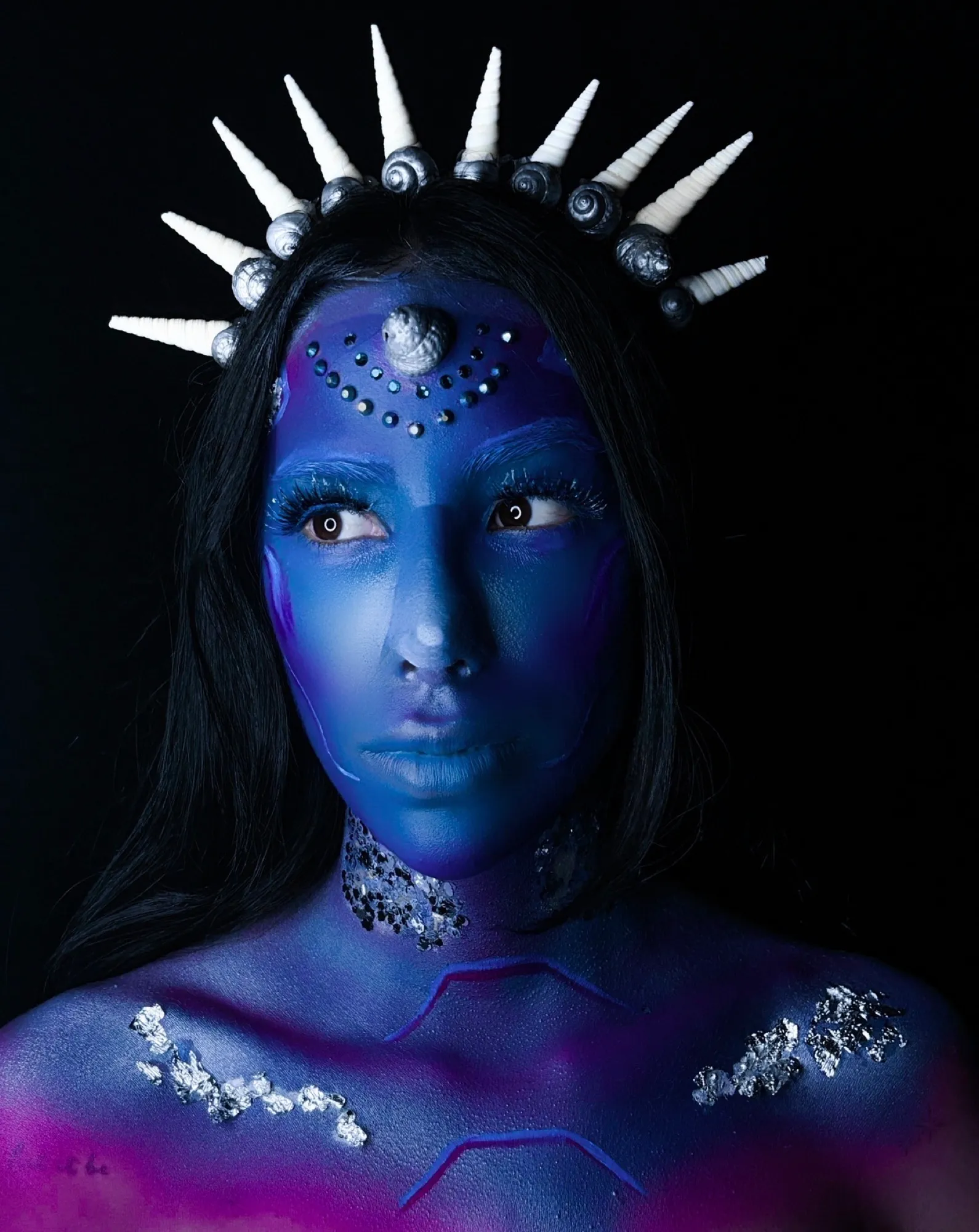 Maquillaje artístico realizado por Sara