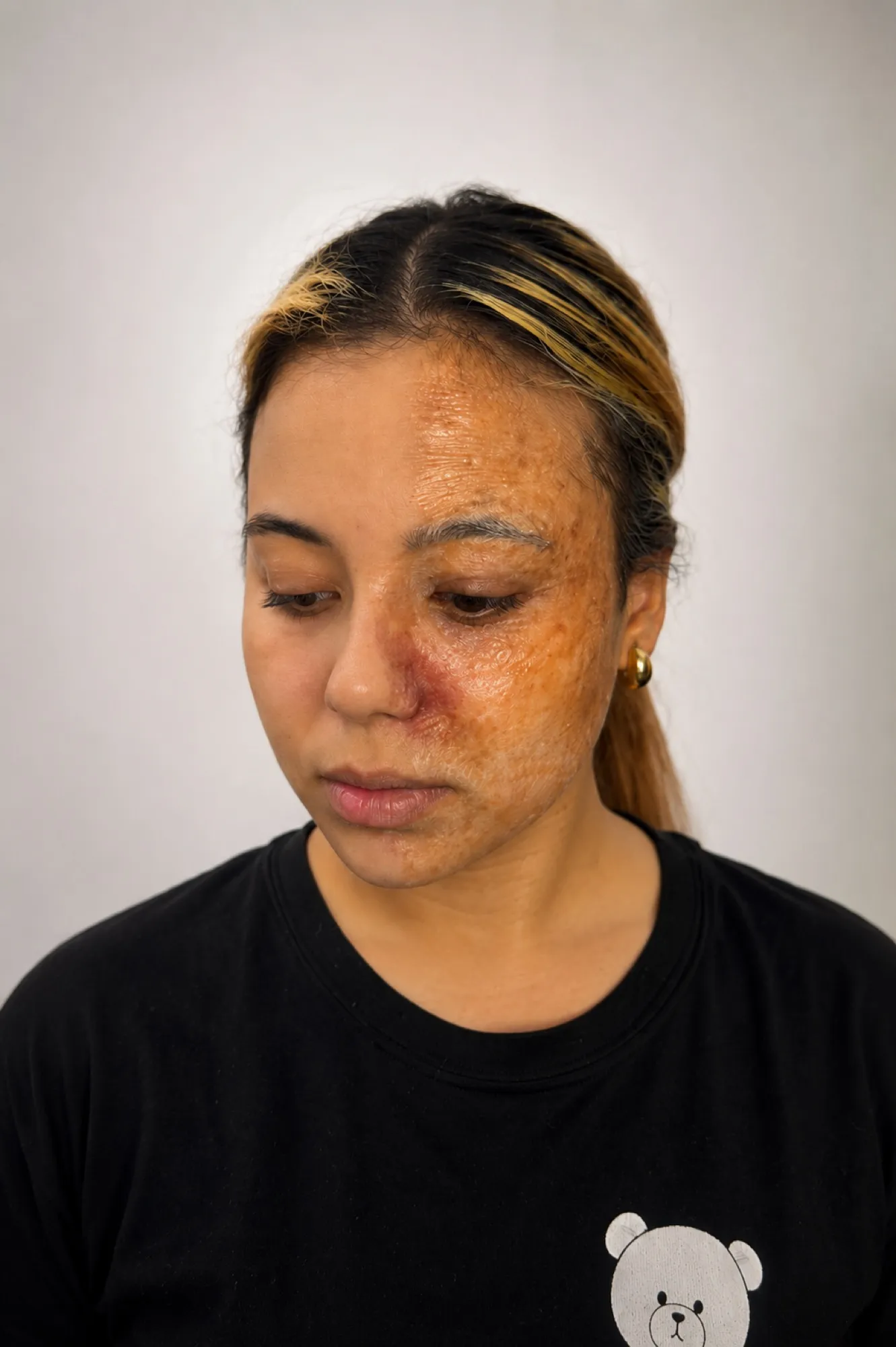 Maquillaje de efectos especiales realizado por Sara