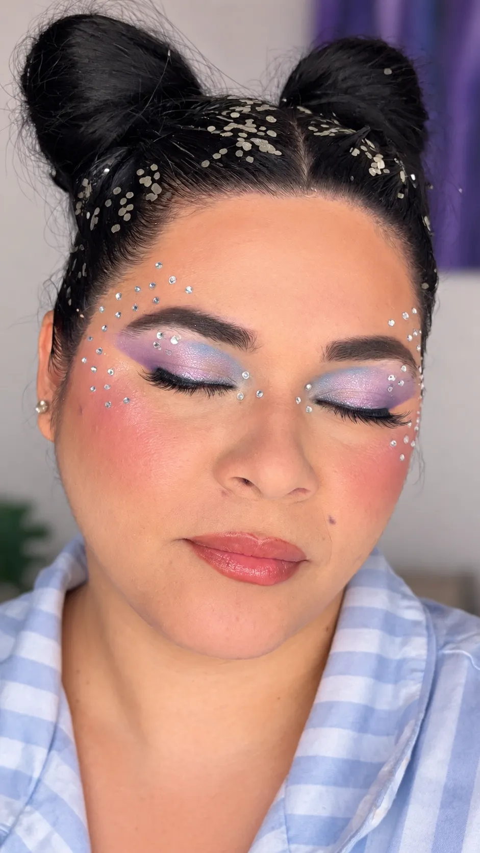Maquillaje social realizado por Sara